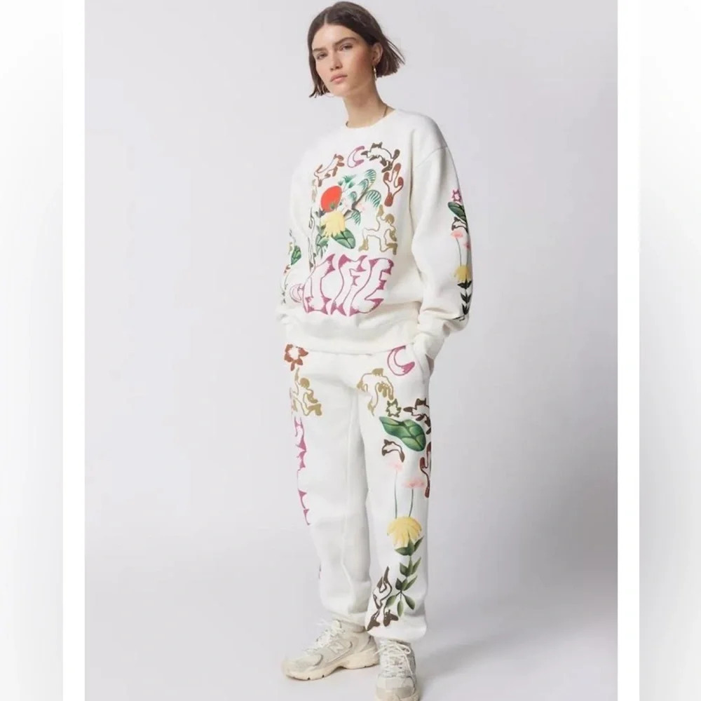 🍄HOST PICK🍄Market x UO Exclusive Life Cycle Crew Neck Sweatshirt, S, L, NWT - Picture 7 of 12
